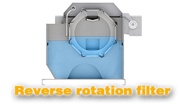 Water System - reverse rotation filter